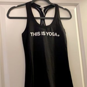 LULULEMON this is yoga tank